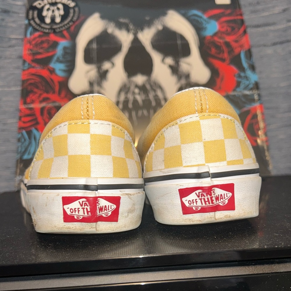 Vans Slip-On Checkerboard Skate Shoe - Picture 3 of 7